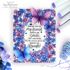 Simon Says Stamp Whirl Butterflies Wafer Dies s1109 Beautiful Moments Friend Card | color-code:ALT02