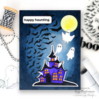 Simon Says Stamp Twisty Haunted House Wafer Dies s1066 STAMPtember Halloween Card | color-code:ALT03