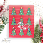 CZ Design Tree Plate Wafer Die czd286c And Everything Nice Holiday Card | color-code:ALT11