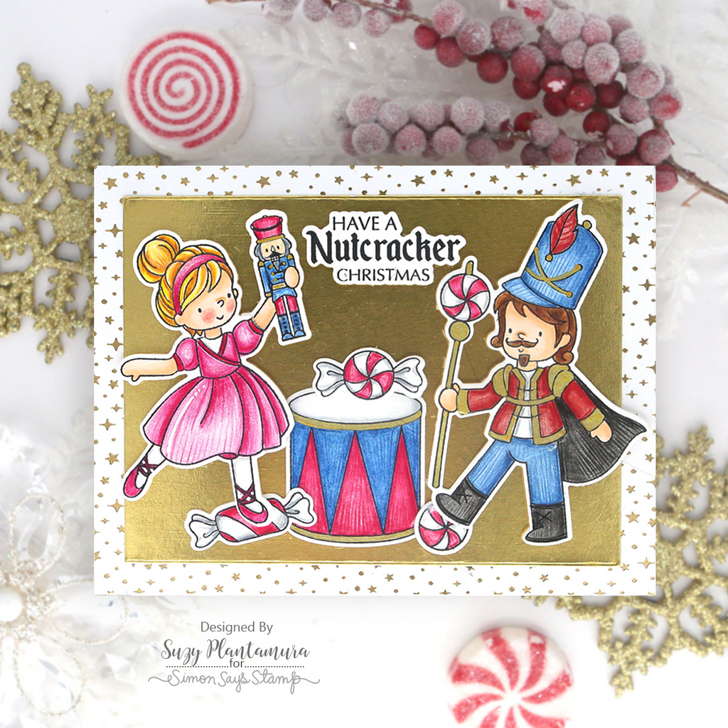 Simon Says Stamps and Dies Nutcracker Christmas set1089nc And Everything Nice Christmas Card | color-code:ALT03