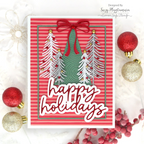 Simon Says Stamp Intricate Bottle Brush Trees Wafer Die s1054 Sugar and Spice Holiday Card | color-code:ALT05