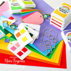 Simon Says Stamp Swatching Tag Wafer Dies sssd112966 All The Joy Rainbow Splash Swatching Tags | color-code:ALT03