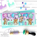 Simon Says Stamp Pawsitively Saturated Ink Trio 16 and Re-Inkers And Everything Nice