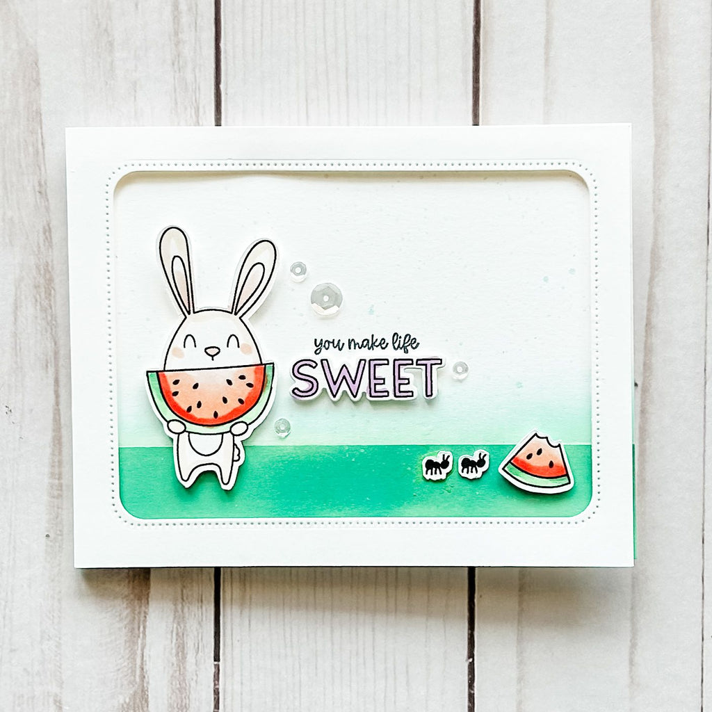 Avery Elle Clear Stamps One In A Melon st-24-11 ants