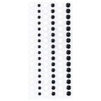 SCS-285 Spellbinders Dimensional Black and White Enamel Dots stickers