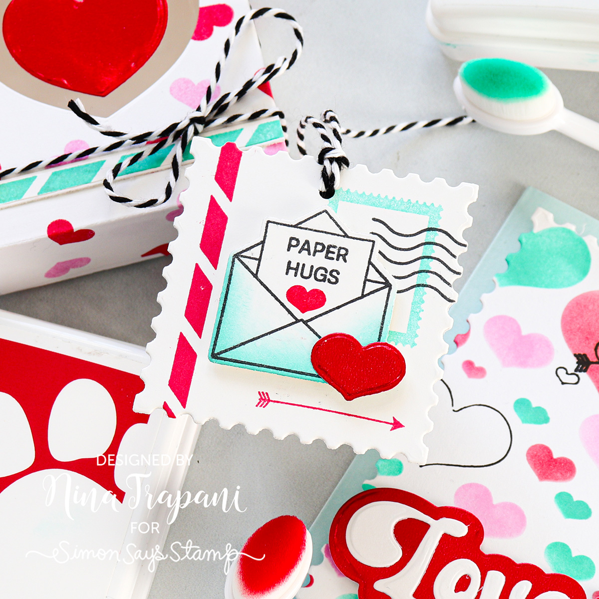 Simon Says Clear Stamps Love Letter 3151ssc To Love Love Tag | color-code:ALT06
