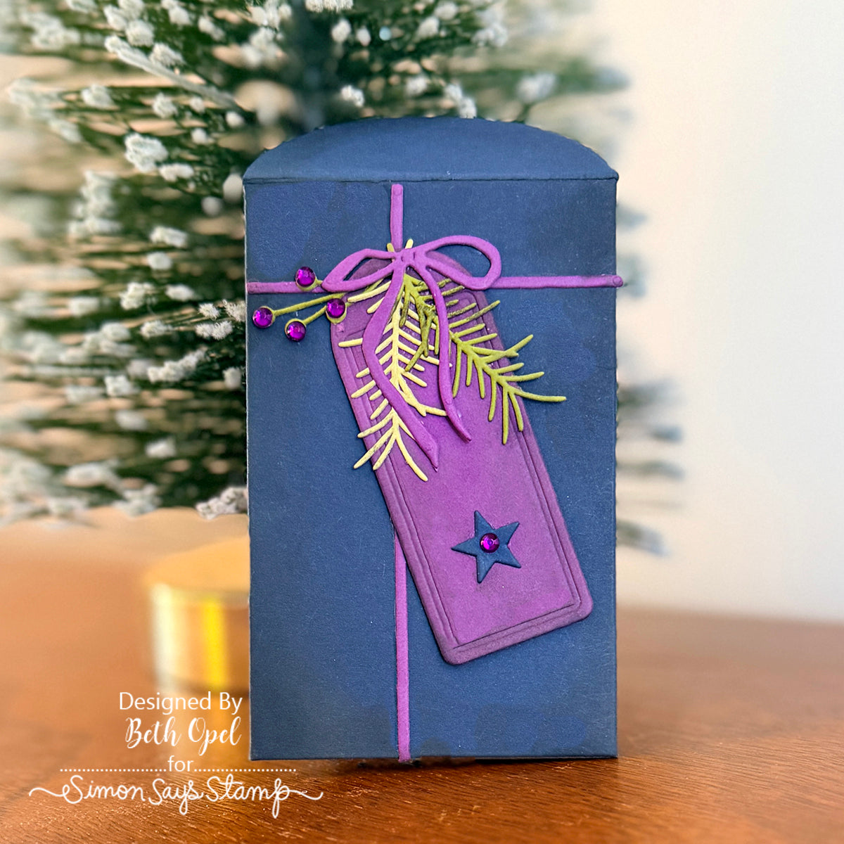 Simon Says Stamp Pine and Post Gift Card Envelope Wafer Dies 1543sd Christmas Gift Card Envelope