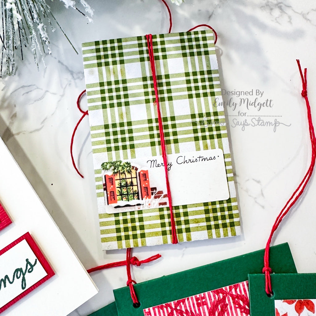 Simon Says Stamp Pine and Post Gift Card Envelope Wafer Dies 1543sd Christmas Gift Card Holder | color-code:ALT05