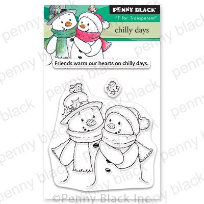 Penny Black Clear Stamps Chilly Days 31-006