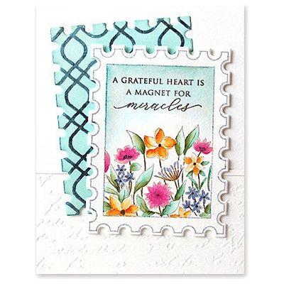 Penny Black Shimmering Geometrics Stick and Shine Sheets 15-016 miracles