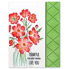 Penny Black Border Bliss Stick and Shine Sheets 15-010 thankful