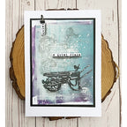 Tracy Evans Boutique Designs Garden Designs A6 Clear Stamps te15 a quiet place