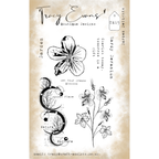 Tracy Evans Boutique Designs Garden Designs A6 Clear Stamps te15