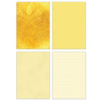 Honey Bee Textiles And Texture Celebrate 6 x 8.5 Paper Pad hbpa-055 Yellow