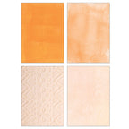 Honey Bee Textiles And Texture Celebrate 6 x 8.5 Paper Pad hbpa-055 Orange