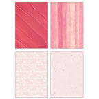 Honey Bee Textiles And Texture Celebrate 6 x 8.5 Paper Pad hbpa-055 Pink