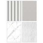 Honey Bee Textiles And Texture Celebrate 6 x 8.5 Paper Pad hbpa-055 Grey