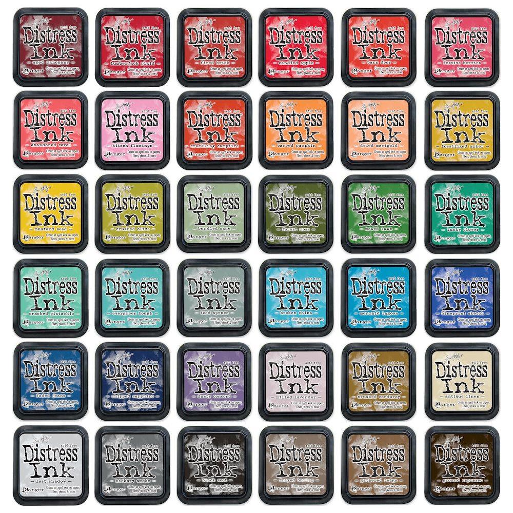 Tim Holtz Distress Ink Pad Bundle of 36