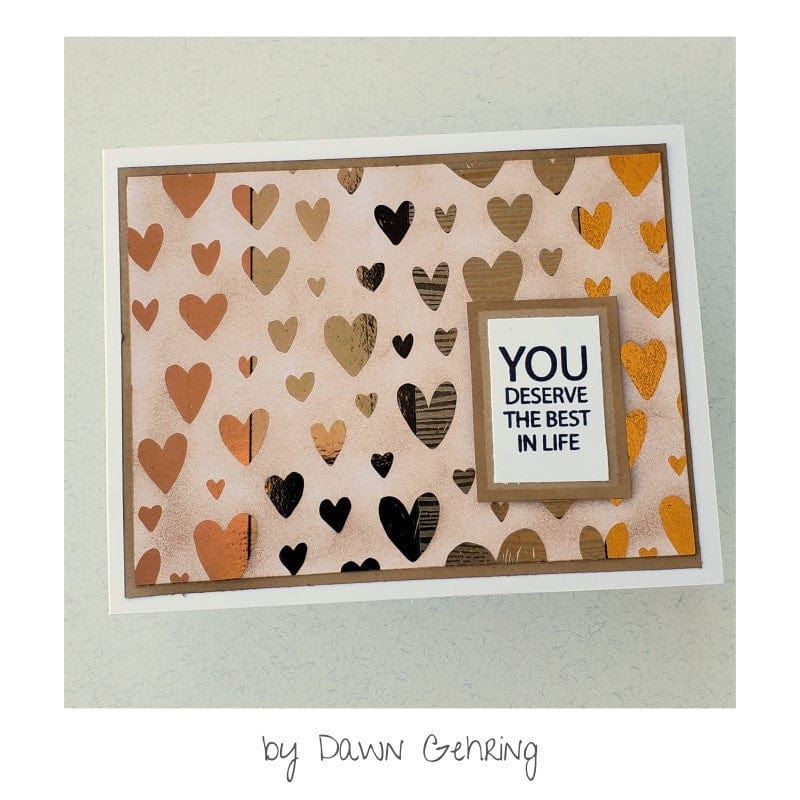 Therm O Web Shades of Brown Deco Foil Harmony Foil Pack 5422 You Deserve the Best