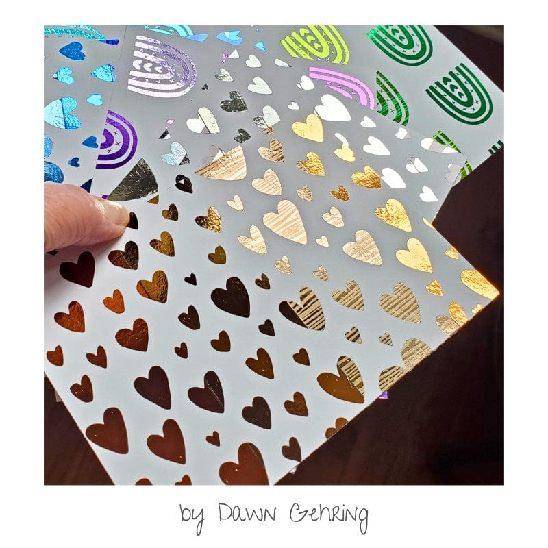 Therm O Web Shades of Brown Deco Foil Harmony Foil Pack 5422 Samples