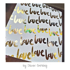 Therm O Web Shades of Gold Deco Foil Harmony Foil Pack 5424 love