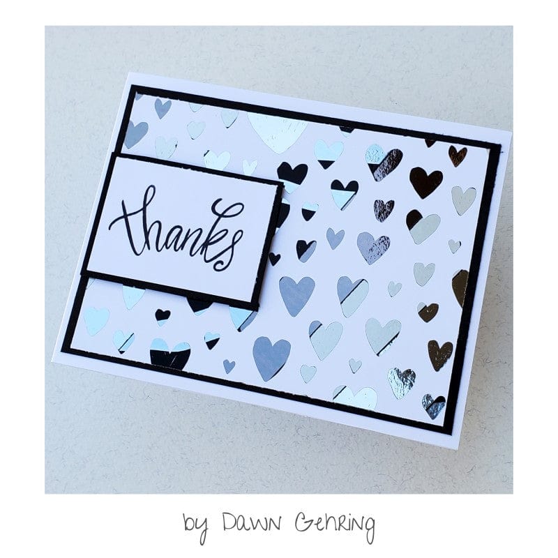 Therm O Web Shades of Silver Deco Foil Harmony Pack 5423 Thanks