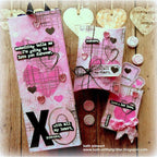 Tim Holtz Sizzix Vault Pillow Box and Bag Thinlits Dies 666568 XOXO | color-code:ALT02