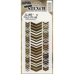 Tim Holtz Layering Stencil Chevron ths024