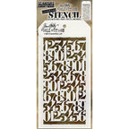 Tim Holtz Layering Stencil COUNTDOWN THS058