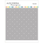 Alex Syberia Designs Tiny Dots Stencil asdste87