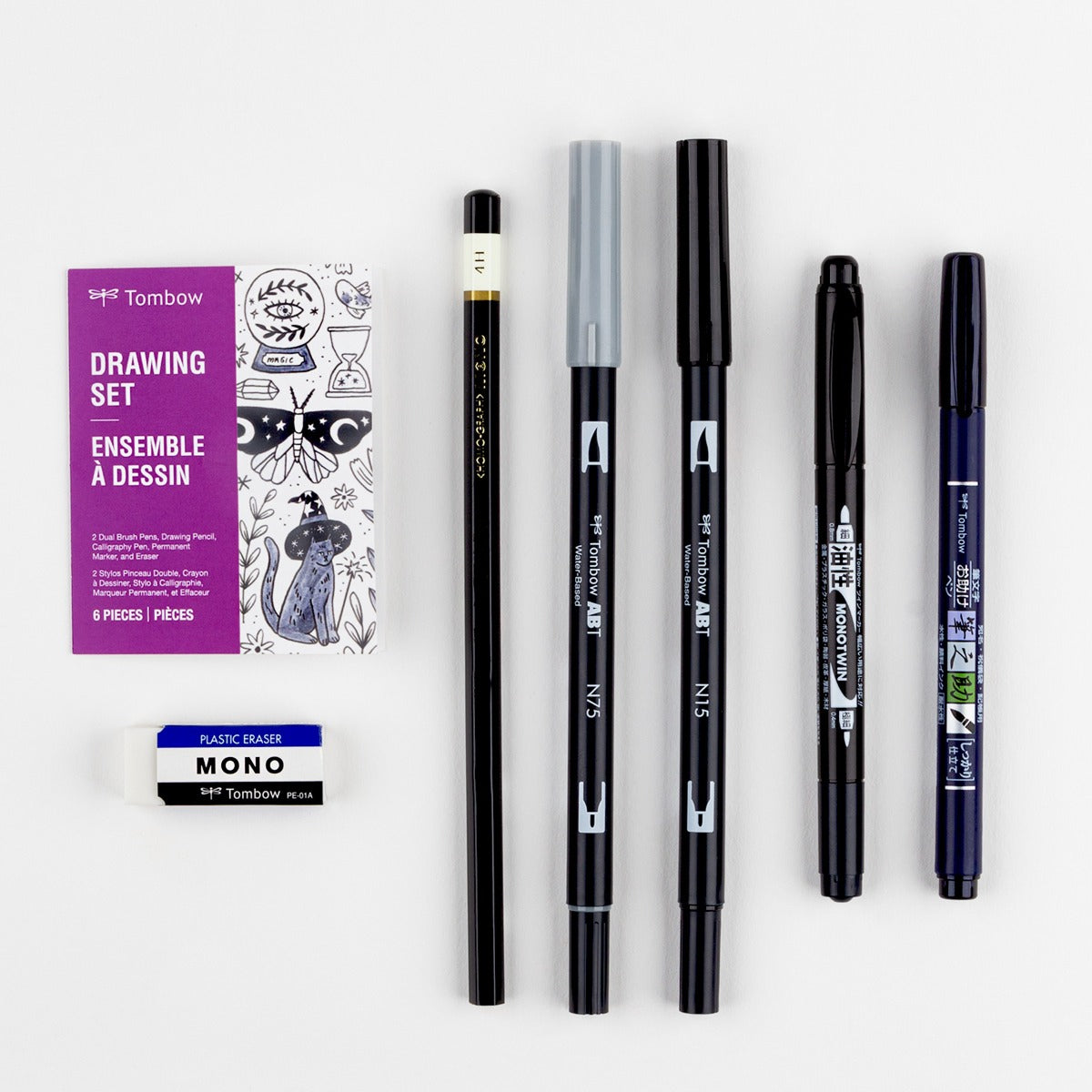 Tombow Dual Brush Markers – Tombow Pens – A Review – Tin Teddy