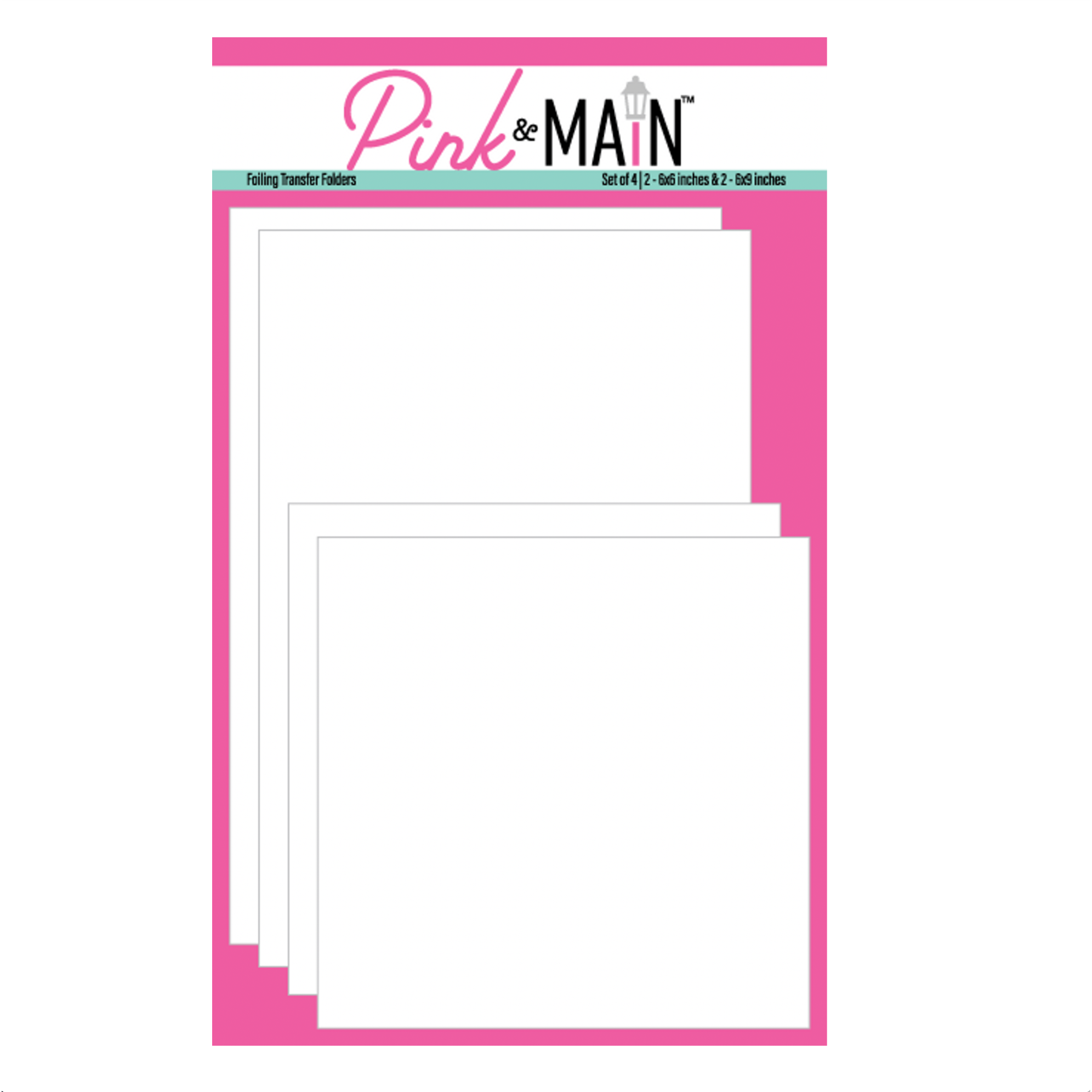 Pink and Main Mini Transfer Folders pmt108