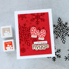 Simon Says Stamp Snowflakes Adhesive Transfers st0121 Winter Card | color-code:ALT02