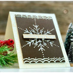 Simon Says Stamp Snowflakes Adhesive Transfers st0121 Winter Card