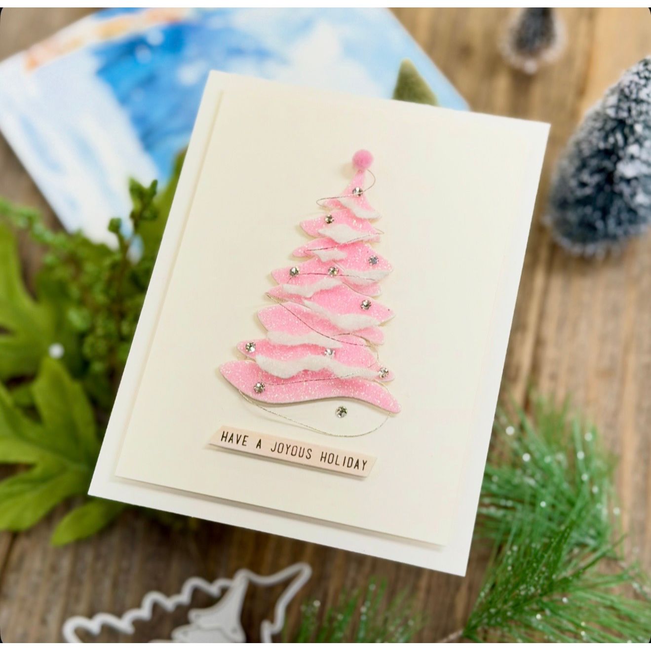 Simon Says Stamp Snowy Tree Wafer Dies 1568sd Christmas Card | color-code:ALT05