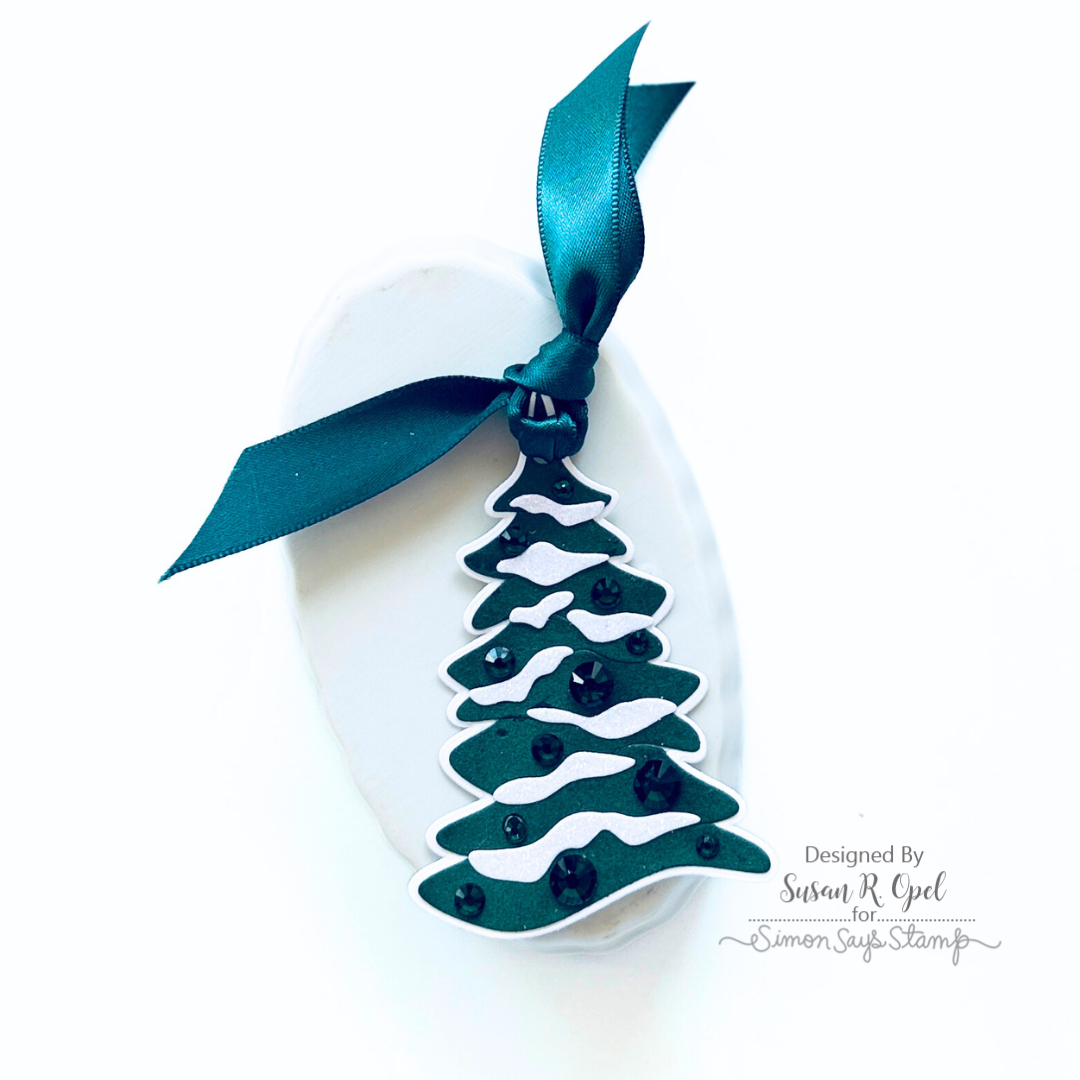 Simon Says Stamp Snowy Tree Wafer Dies 1568sd Gift Tag | color-code:ALT01