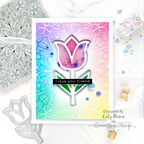 Simon Says Stamp Tulip Stem Wafer Dies 1036sdc Splendor Friend Card | color-code:ALT05