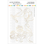 Alex Syberia Designs Tulips Treasure Hot Foil Plate Set asdhf84