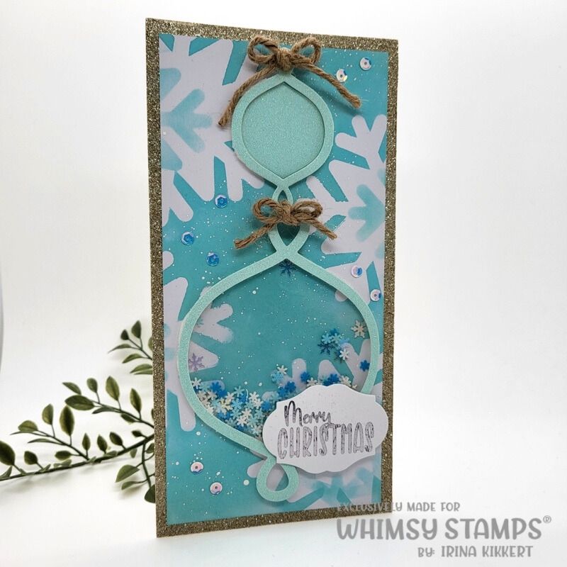 Whimsy Stamps Loopdidoos 1 Dies wsd242 merry christmas