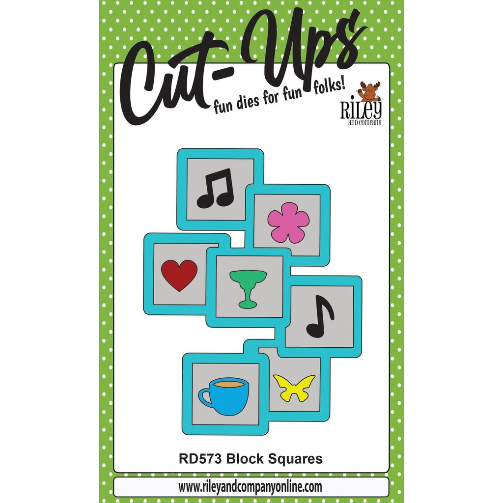 Riley And Company Cut Ups Block Squares Dies rd573