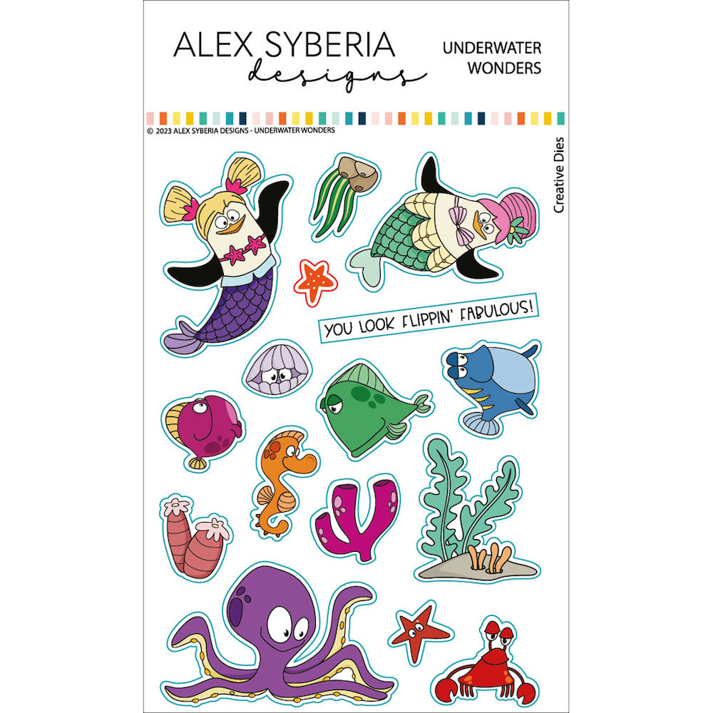Alex Syberia Designs Underwater Wonders Die Set asdcd79