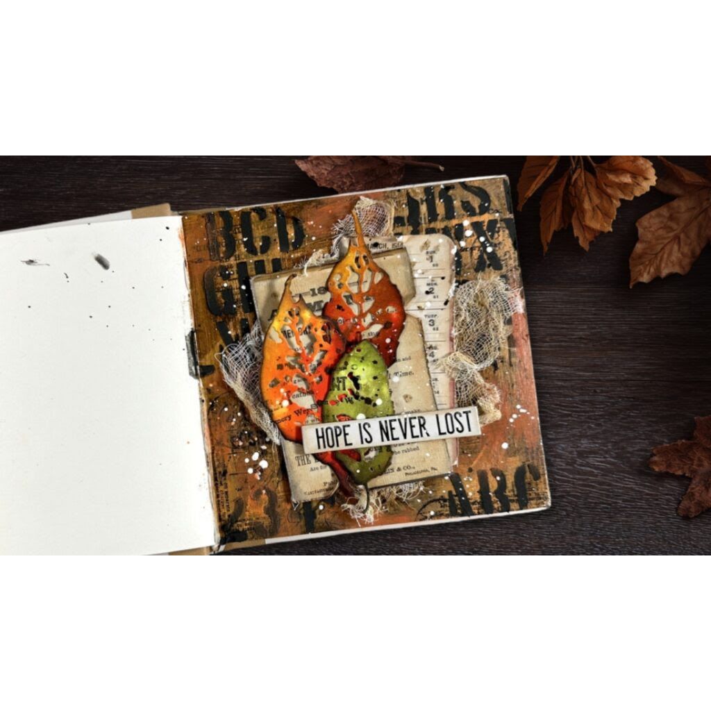 Tim Holtz Sizzix Leaf Fragments Thinlits Dies 665559