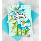 Altenew Raised Sentiments 3D Embossing Folder alt10242 dear friend | color-code:ALT01