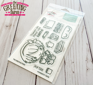 The Greeting Farm Homebody Anya Clear Stamps