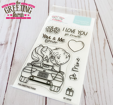 The Greeting Farm Be Mine Clear Stamps