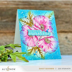 Altenew Deep Blue Seas Enamel Dots alt8840 you are my sunshine