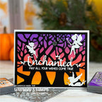 Whimsy Stamps Enchanted Word Dies wsd227 forest fairies