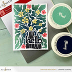 Altenew Zero Waste Fun Little Flowers Die ALT8029 hello flowers