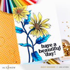 Altenew Classical Sentiments Press Plates alt8472 have a beautiful day