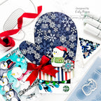 Simon Says Stamp Pigment Ink Pad WHITE INK039 Christmas Gift Card Holder | color-code:ALT01